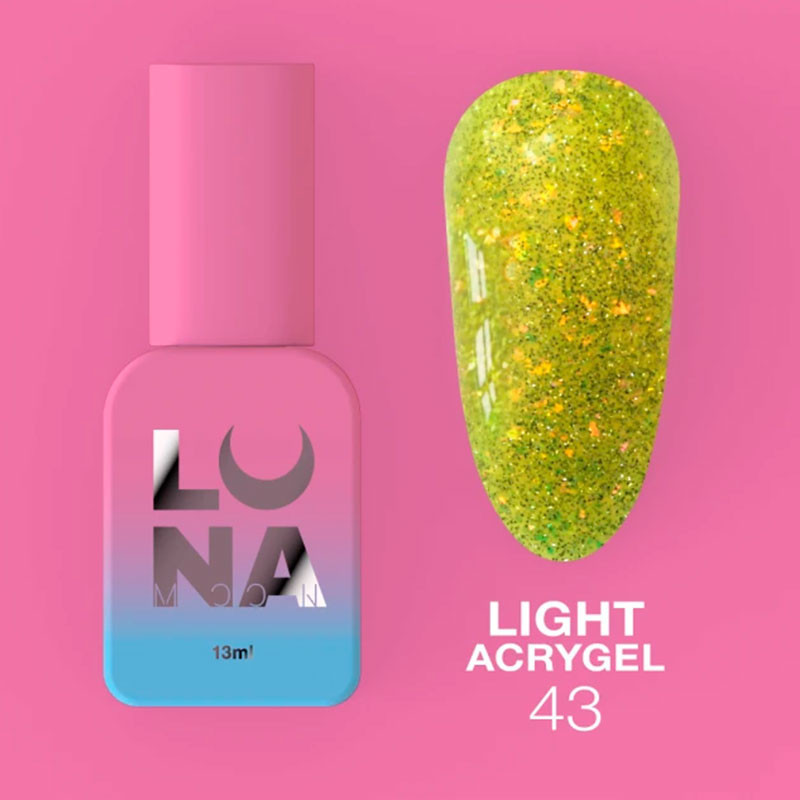 Lunamoon Liquid Gel Light Acrygel Nr 43 - 13ml