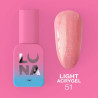 Lunamoon Liquid Gel Light Acrygel Nr 51 - 13ml