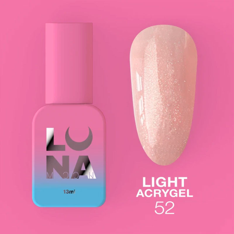 Lunamoon Liquid Gel Light Acrygel Nr 52 - 13ml