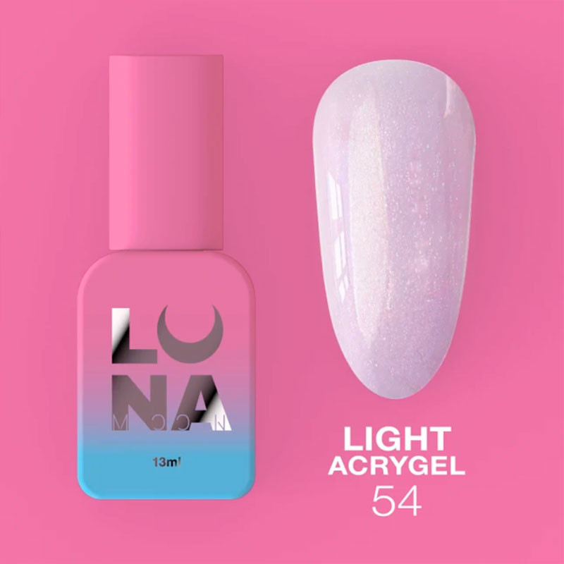 Lunamoon Liquid Gel Light Acrygel Nr 54 - 13ml