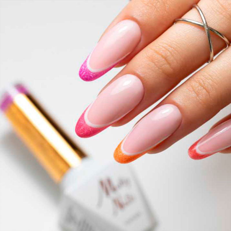 Color Gel Polish Molly Nails Neon Flash Cat Eye 170 - 8 g