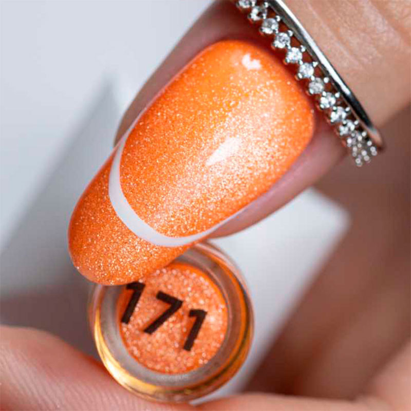Color Gel Polish Molly Nails Neon Flash Cat Eye 171 - 8 g