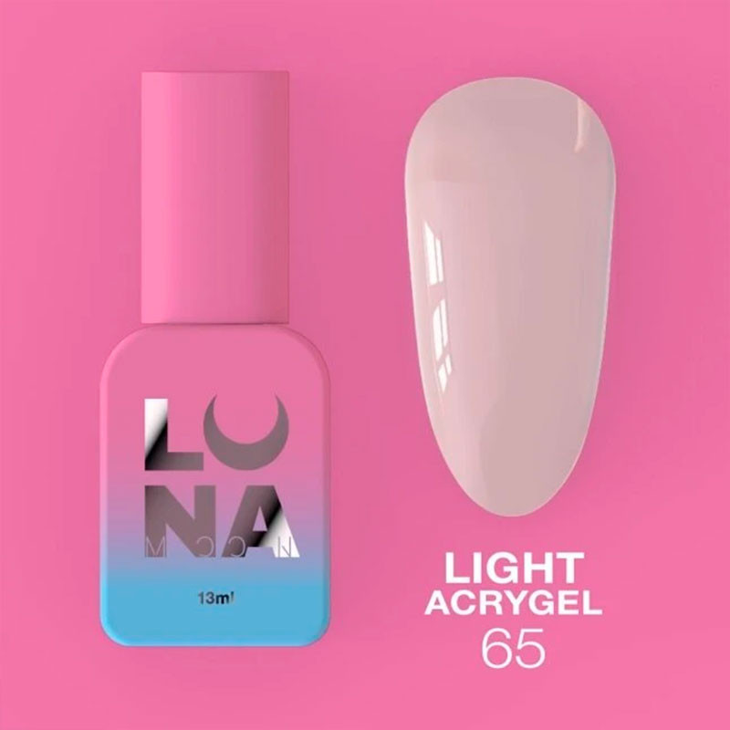 Lunamoon Liquid Gel Light Acrygel Nr 65 - 13ml
