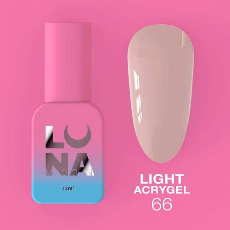 Lunamoon Liquid Gel Light Acrygel Nr 66 - 13ml
