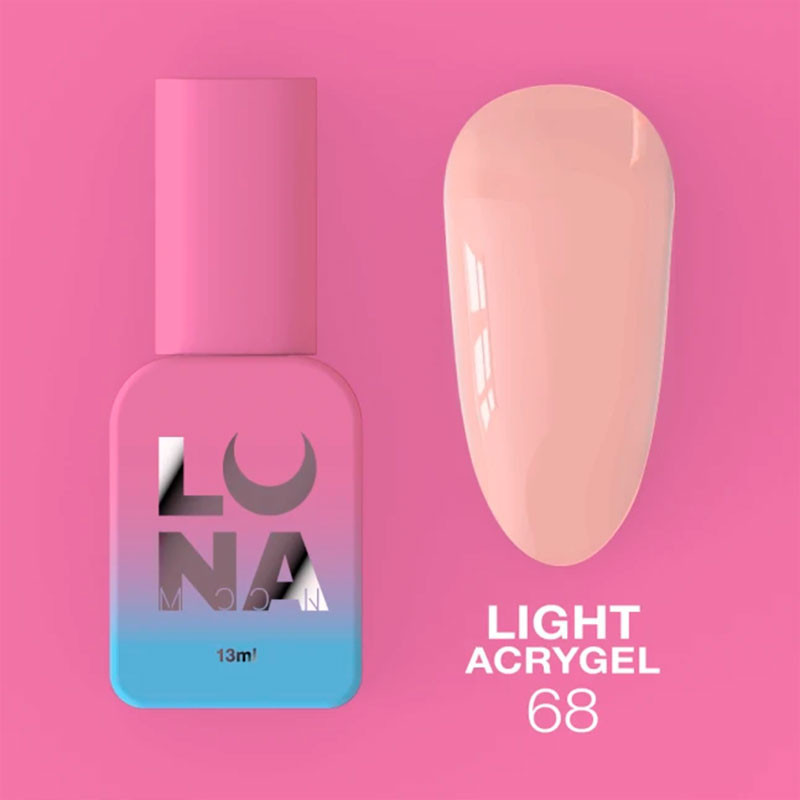 Lunamoon Liquid Gel Light Acrygel Nr 68 - 13ml