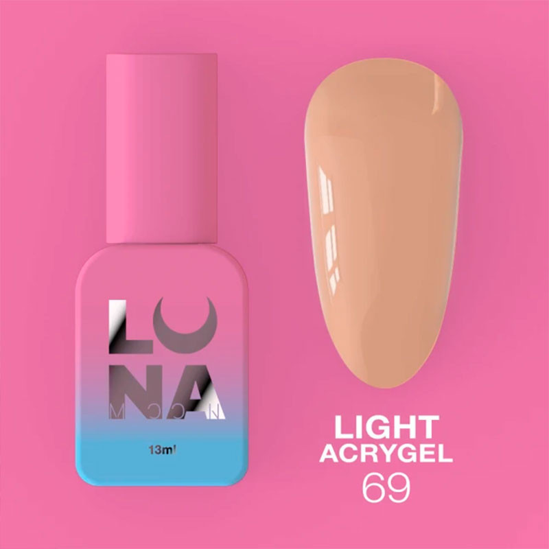 Жидкий Гель Lunamoon Light Acrygel Nr 69 - 13ml