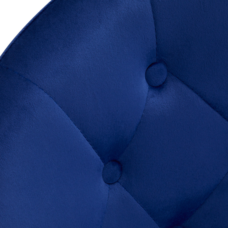 4Rico swivel chair QS-BL12G navy blue