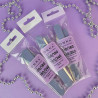 Одноразовый набор -  DNKa Manicure set - пилка, баф, апельсинова паличка