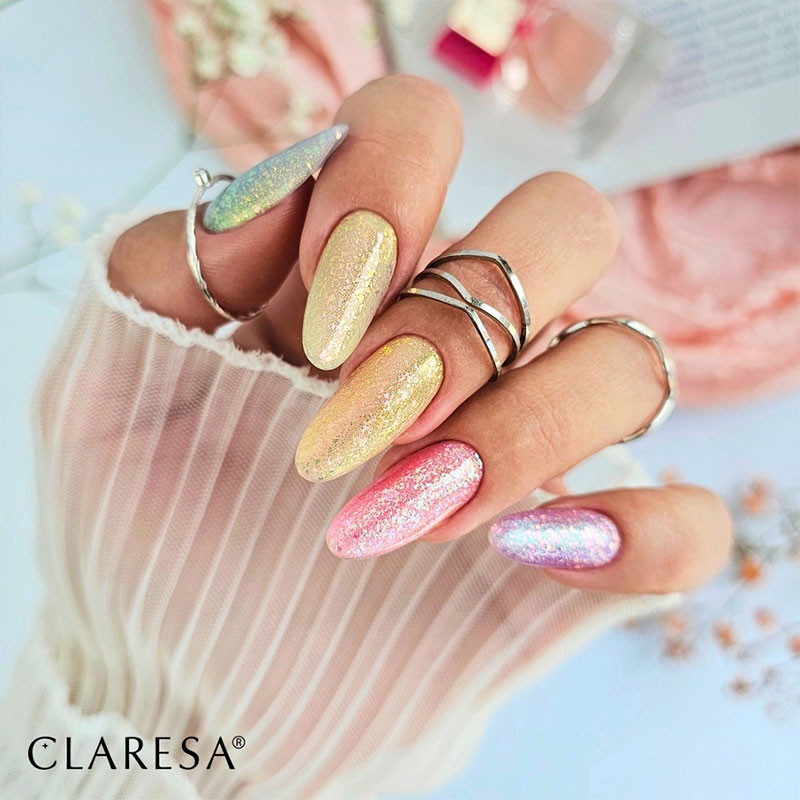 Color Gel Polish - Claresa - Unicorn Glow № 3, 5 ml