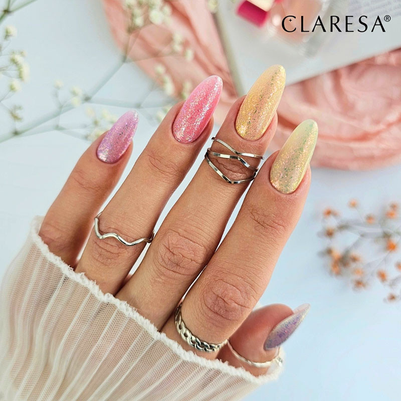 Color Gel Polish - Claresa - Unicorn Glow № 4, 5 ml