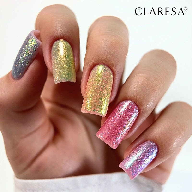 Color Gel Polish - Claresa - Unicorn Glow № 4, 5 ml