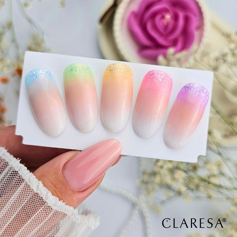 Color Gel Polish - Claresa - Unicorn Glow № 4, 5 ml