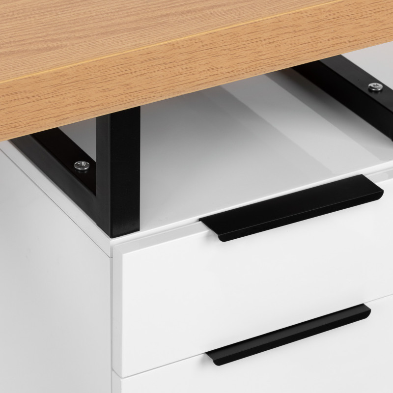 Cosmetic desk MOMO L02 with dust absorber