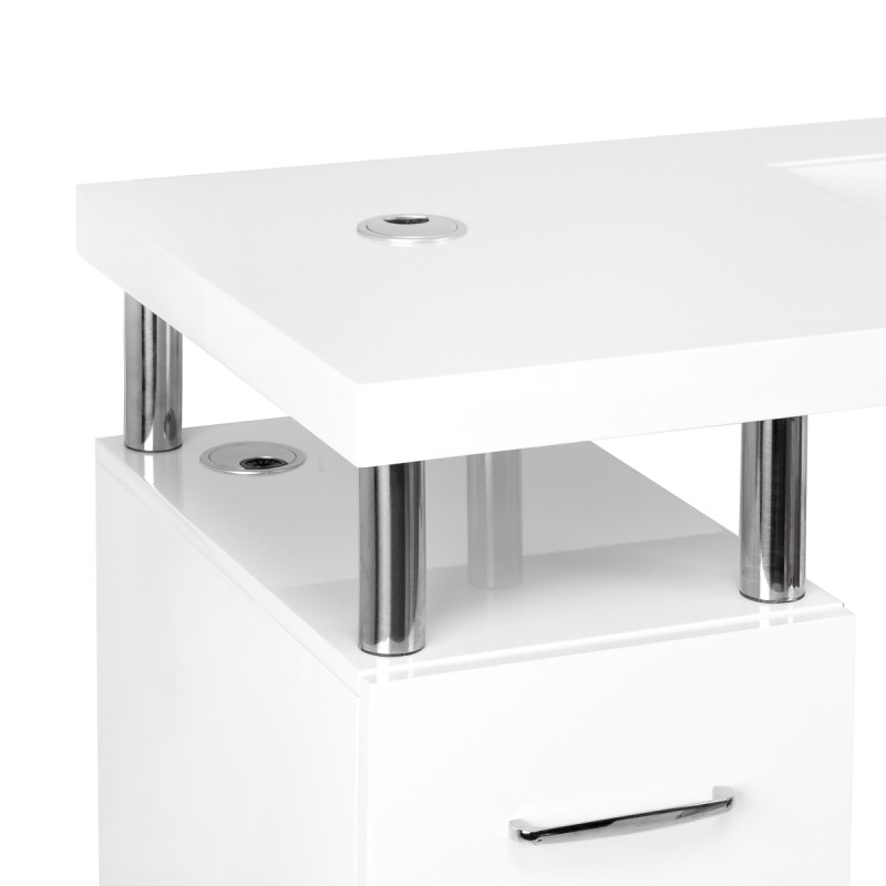 Cosmetic desk MOMO L03 with dust absorber