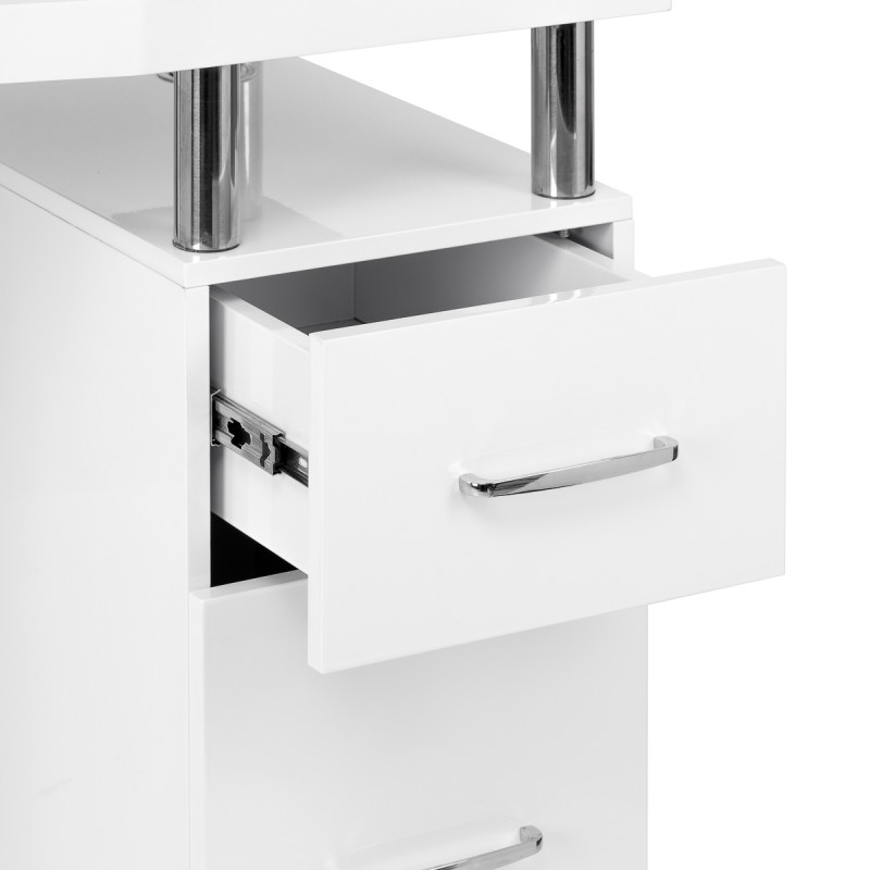 Cosmetic desk MOMO L03 with dust absorber