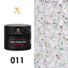 Gel paint - Glow Glitter - Gel Love Edition F.O.X 011 - 5 ml
