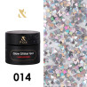 Gel paint - Glow Glitter - Gel Love Edition F.O.X 014 - 5 ml