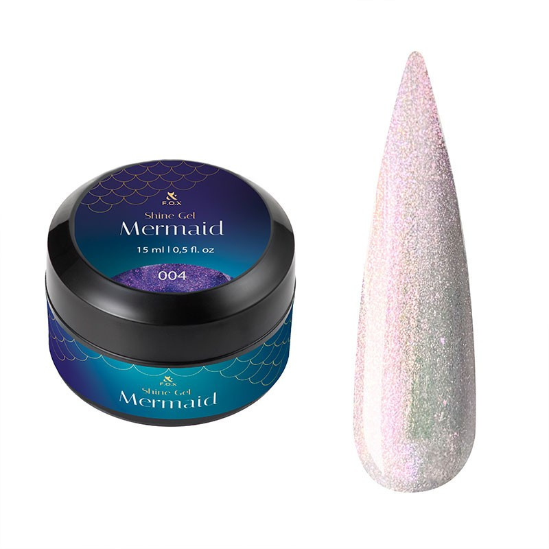 Shine Gel Mermaid 004 F.O.X  - 15 ml