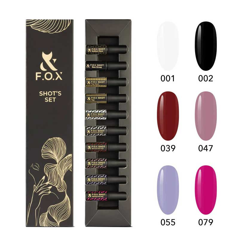Gel polish set F.O.X