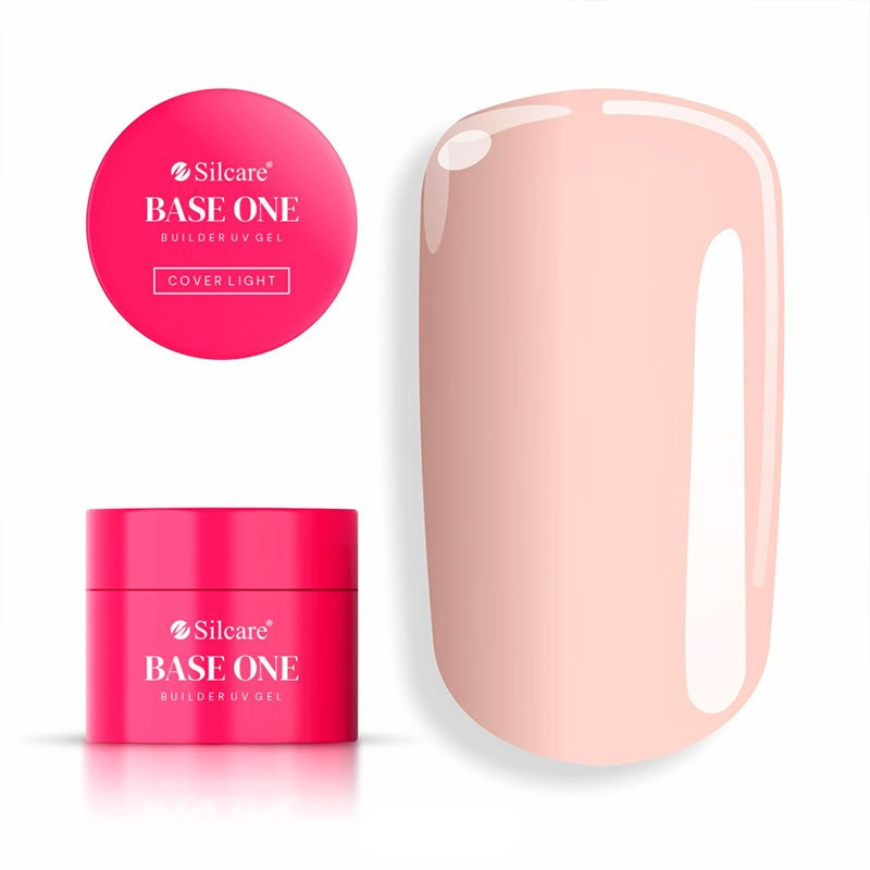 Base One Gel UV Silcare - Cover Light
