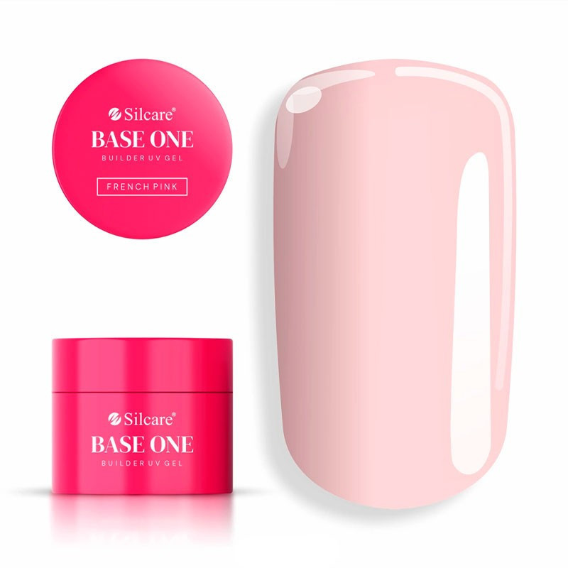 Base One Gel UV Silcare - French Pink