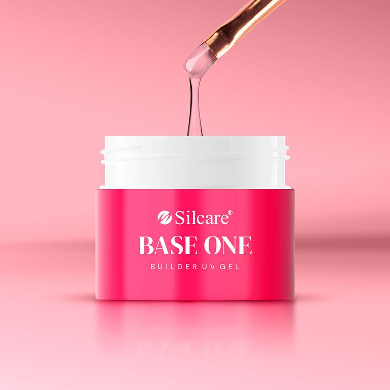 Base One Gel UV Silcare - French Pink Dark