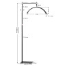 Eyelash treatment lamp MOMO MX6 black