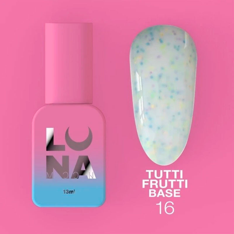 Камуфлирующая база Lunamoon Tutti Frutti Base № 16 - 13 ml