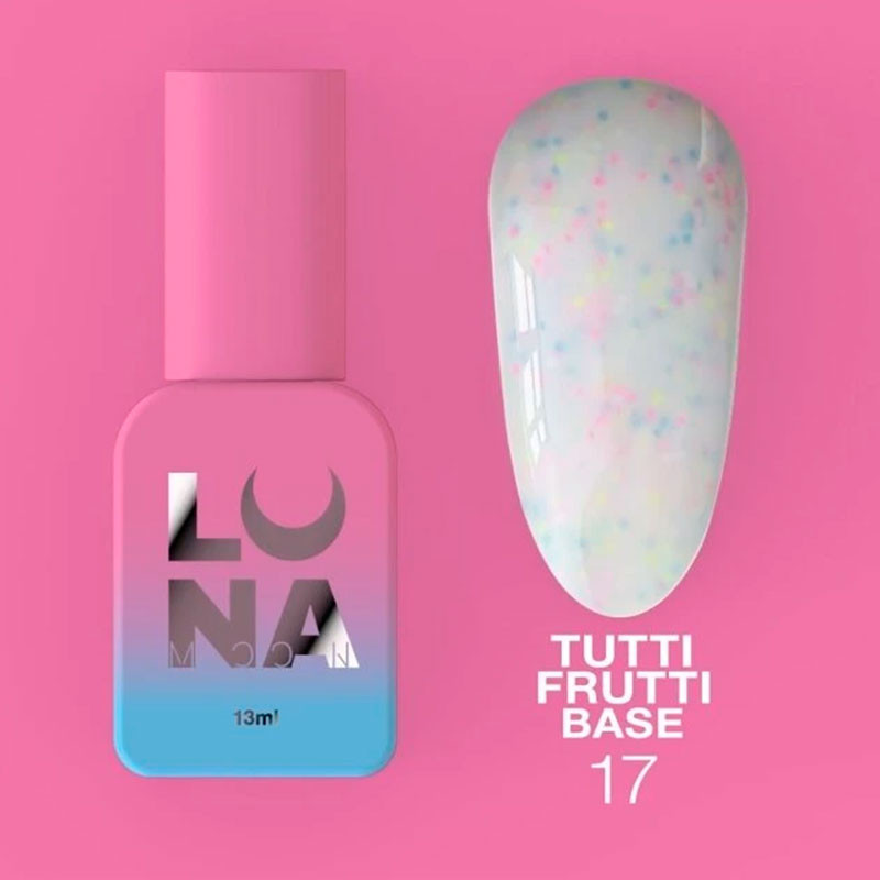 Камуфлирующая база Lunamoon Tutti Frutti Base № 17 - 13 ml