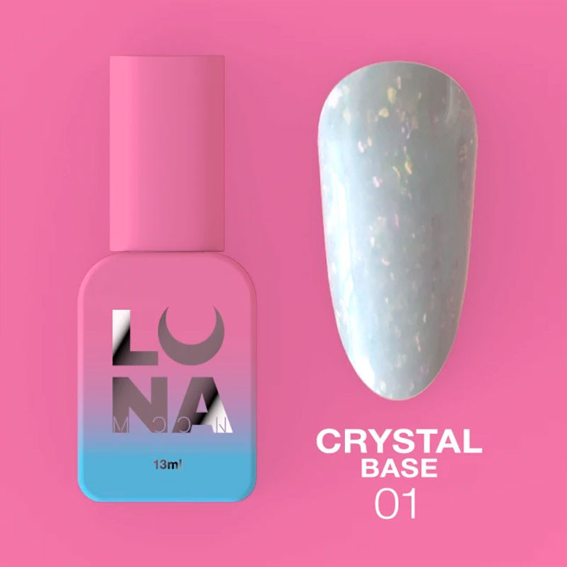 Камуфлирующая база Lunamoon Crystal Base № 1 - 13 ml