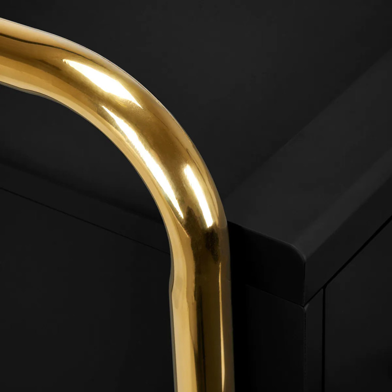 Gabbiano hairdressing assistant Solo gold – black