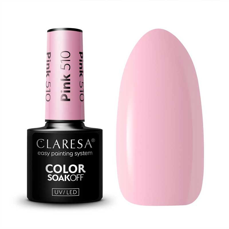 Geelilakka - Claresa PINK № 510, 5 ml