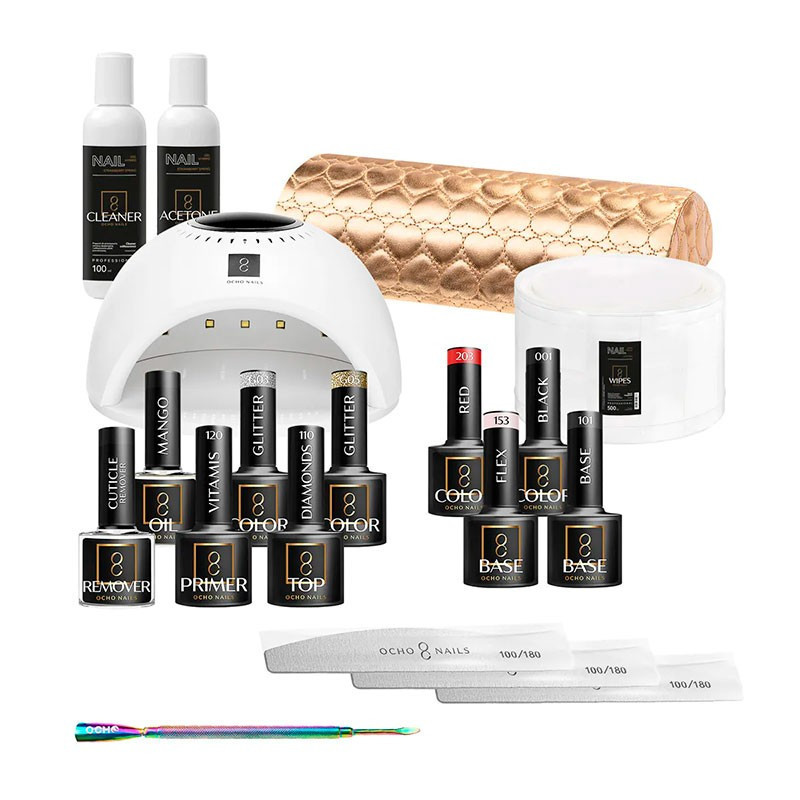 Manikyyrin aloituspakkaus – OCHO NAILS Kit 3