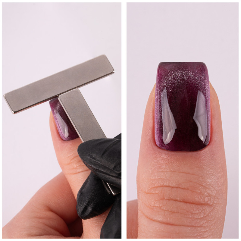 Erittäin voimakas magneetti cat eye -efektiin – suuri 60×10×4 mm