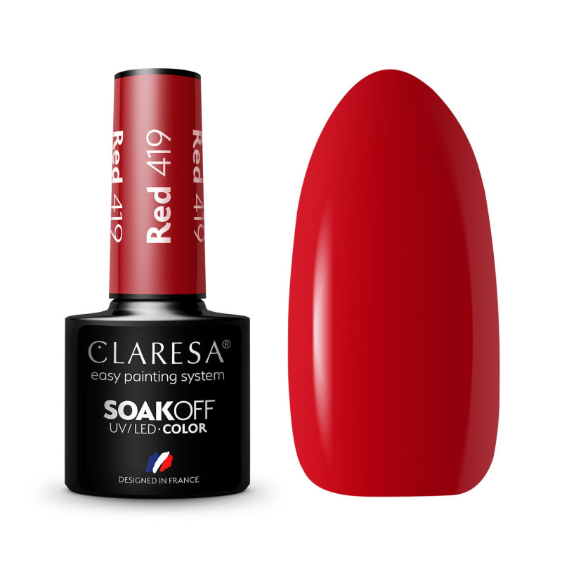 Claresa RED № 419, 5 ml