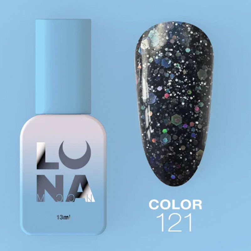 Color gel polish - Lunamoon Nr 121, 13 ml