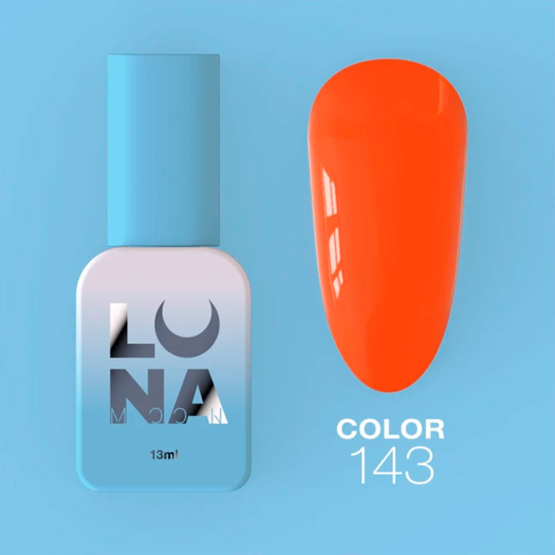 Color gel polish - Lunamoon Nr 143, 13 ml