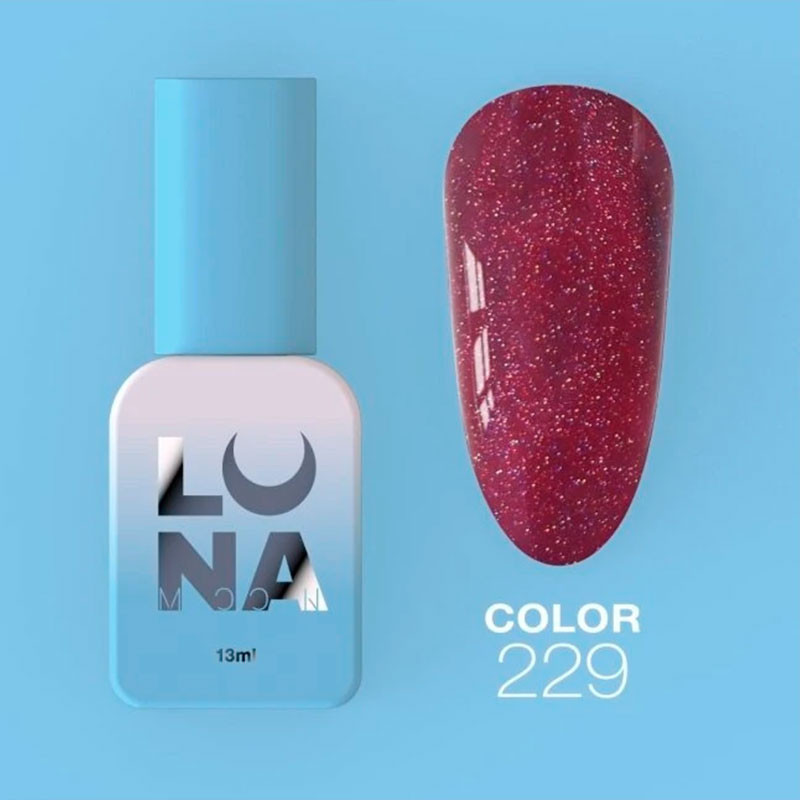 Color gel polish - Lunamoon Nr 229, 13 ml
