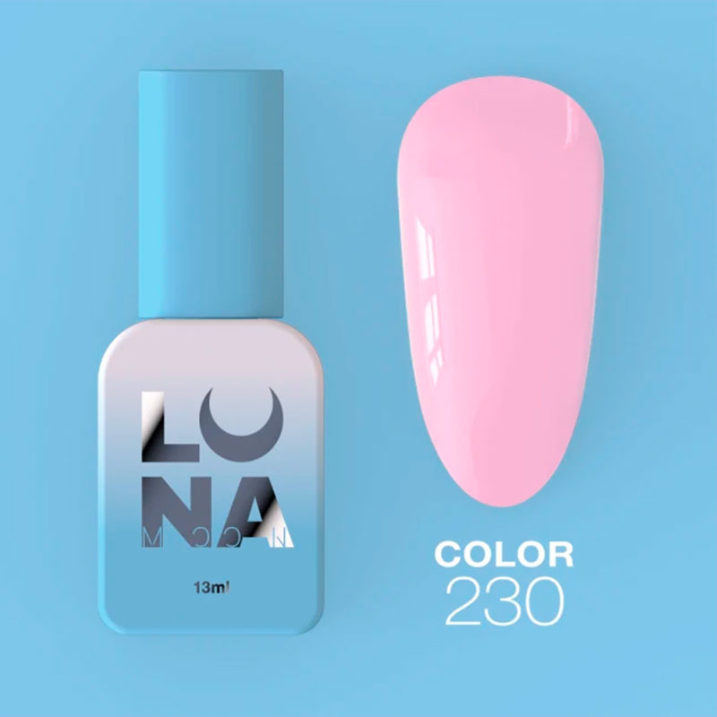 Color gel polish - Lunamoon Nr 230, 13 ml