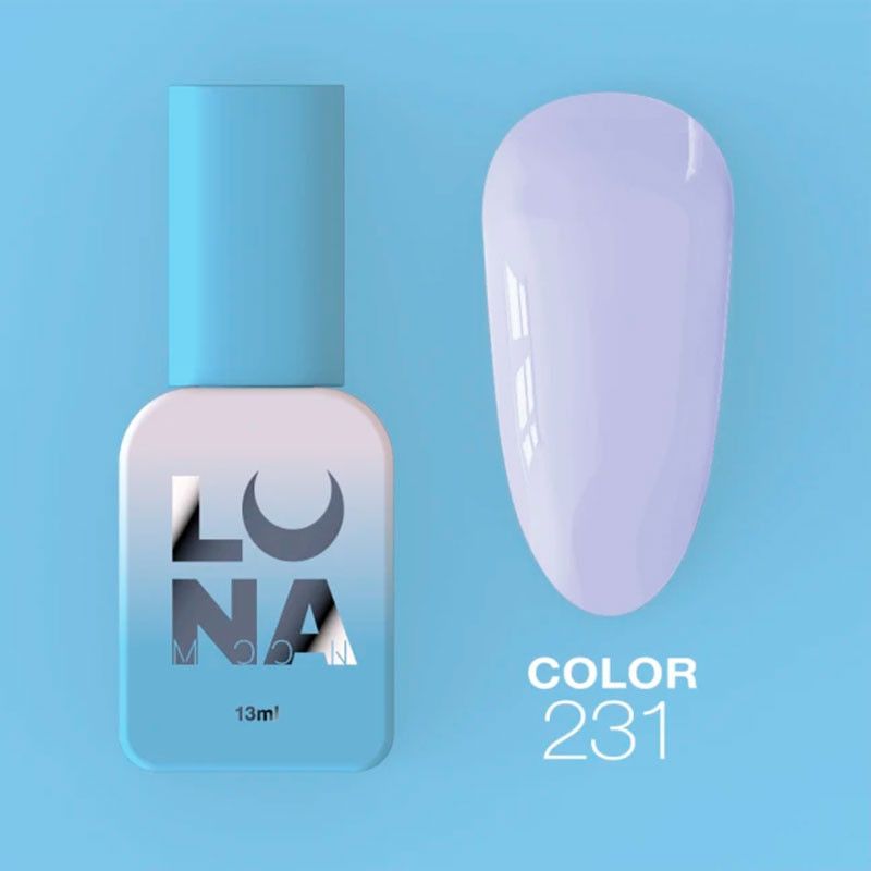 Color gel polish - Lunamoon Nr 231, 13 ml
