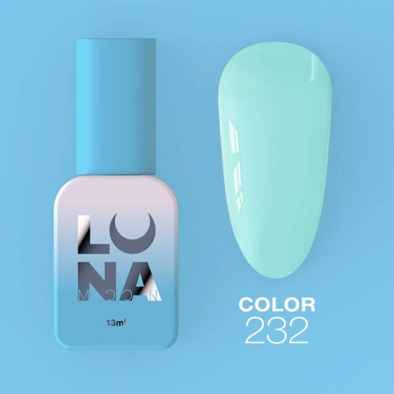 Color gel polish - Lunamoon Nr 232, 13 ml