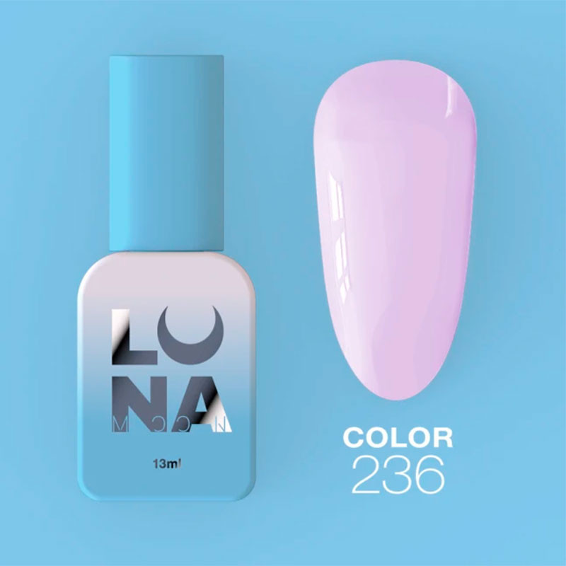Color gel polish - Lunamoon Nr 236, 13 ml