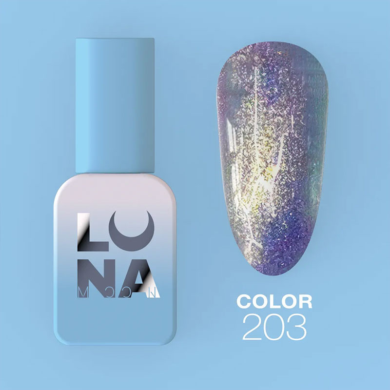 Color gel polish - Lunamoon Nr 203, 13 ml