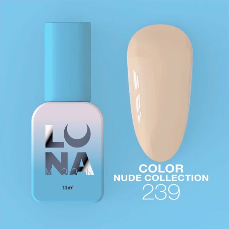 Color gel polish - Lunamoon Nr 239, 13 ml
