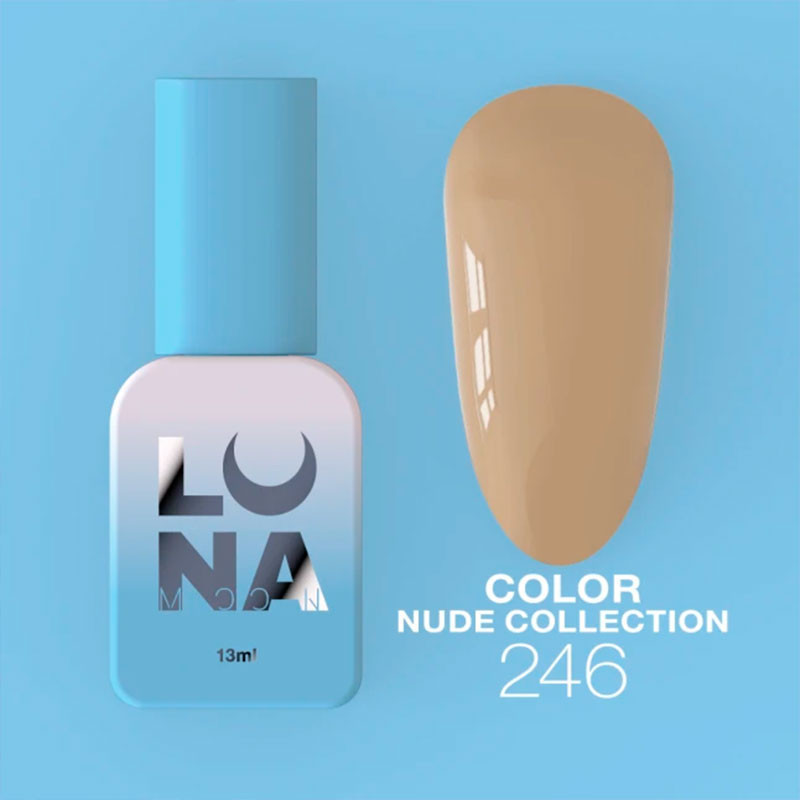 Color gel polish - Lunamoon Nr 246, 13 ml