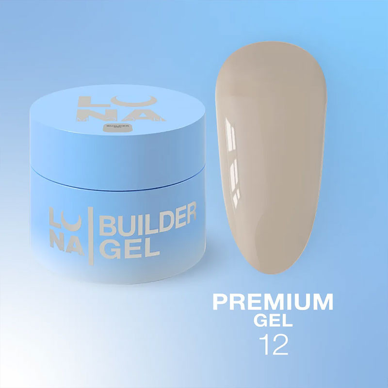 Premium-pidennysgeeli LUNAMOON Nr 12 - 15ml