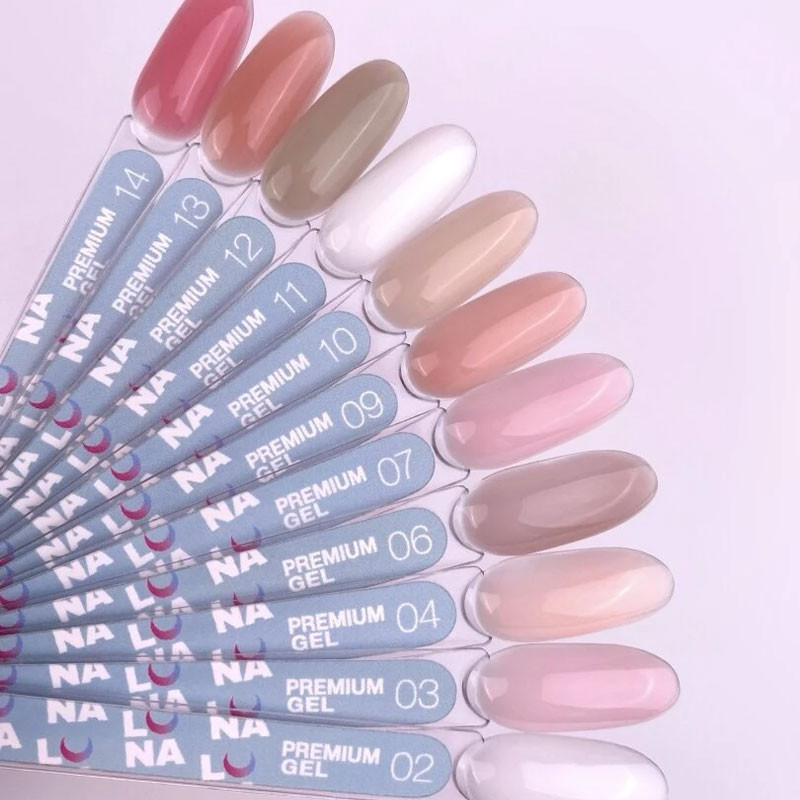 Гель для наращивания Lunamoon Premium Gel Nr 12 - 15ml