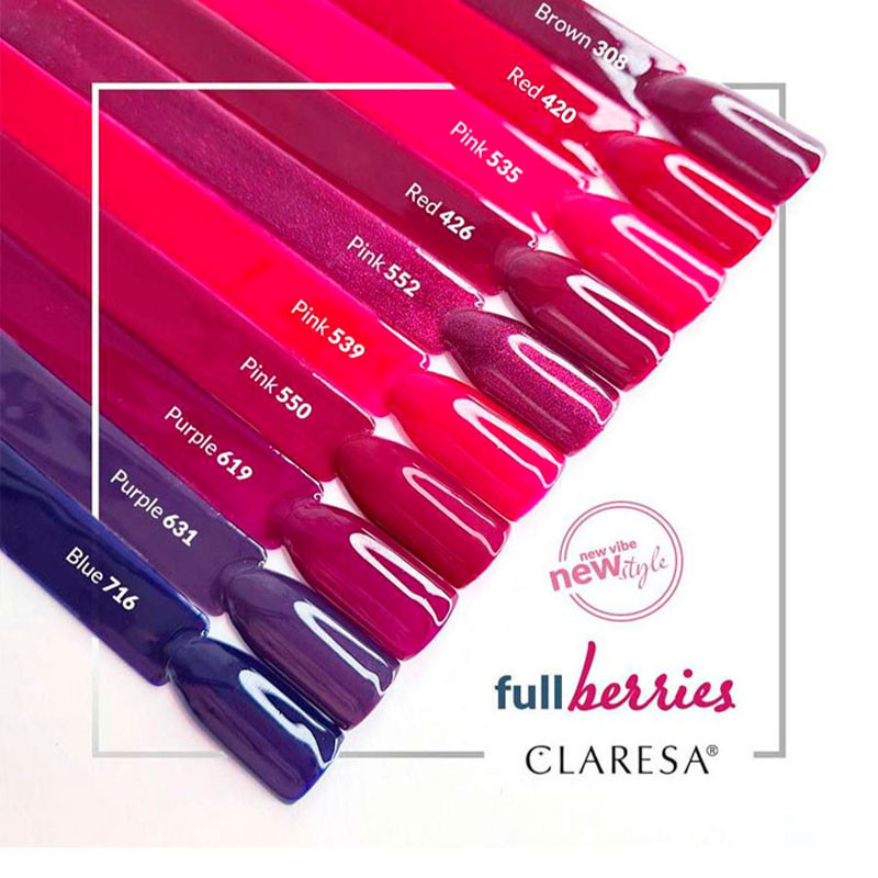 Claresa Purple № 631, 5 ml