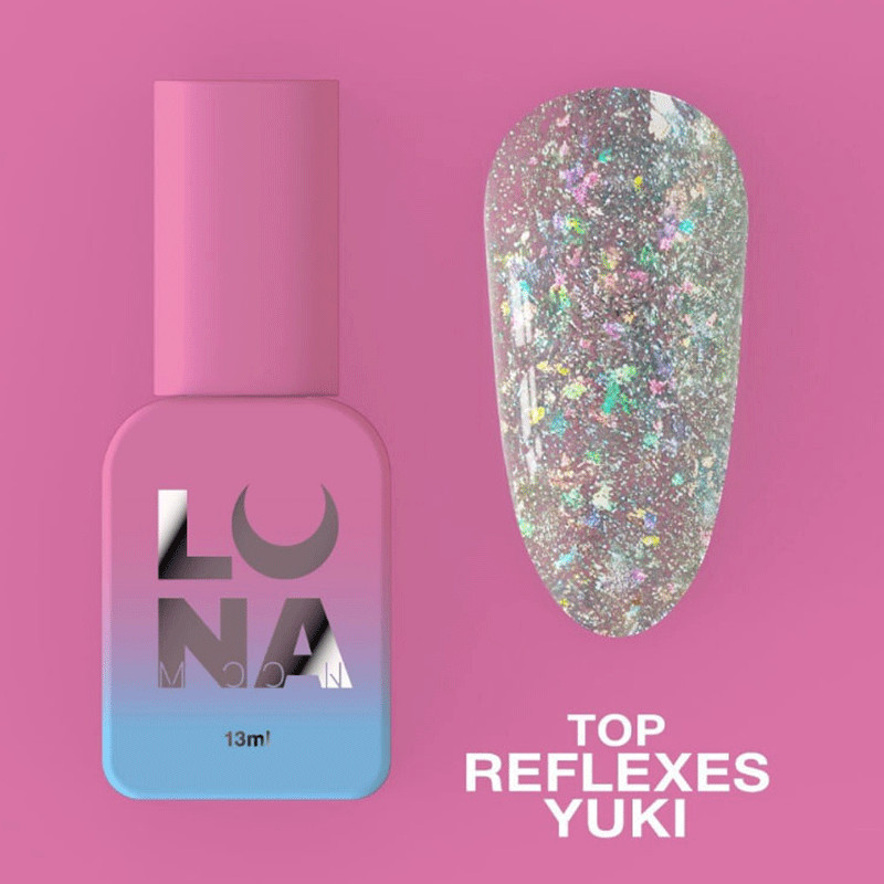 Geelilakan päällyslakka – Lunamoon Top Reflexes Yuki – 13 ml