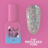 Top coat per smalto gel – Lunamoon Top Reflexes Yuki – 13 ml
